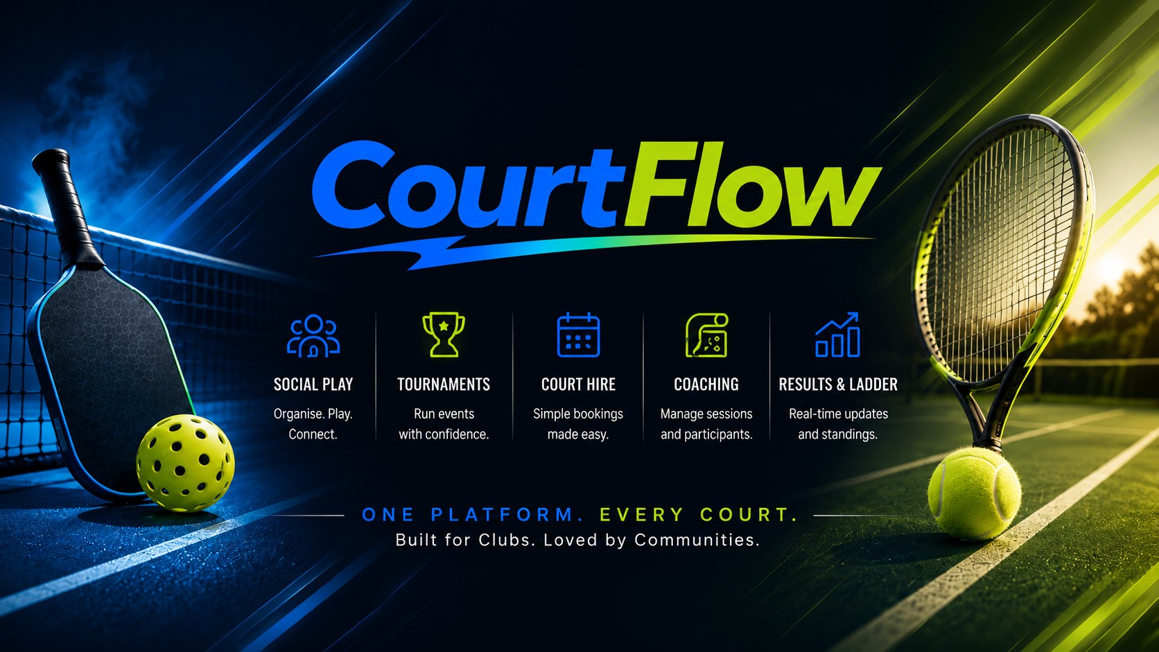CourtFlow - one platform, every court