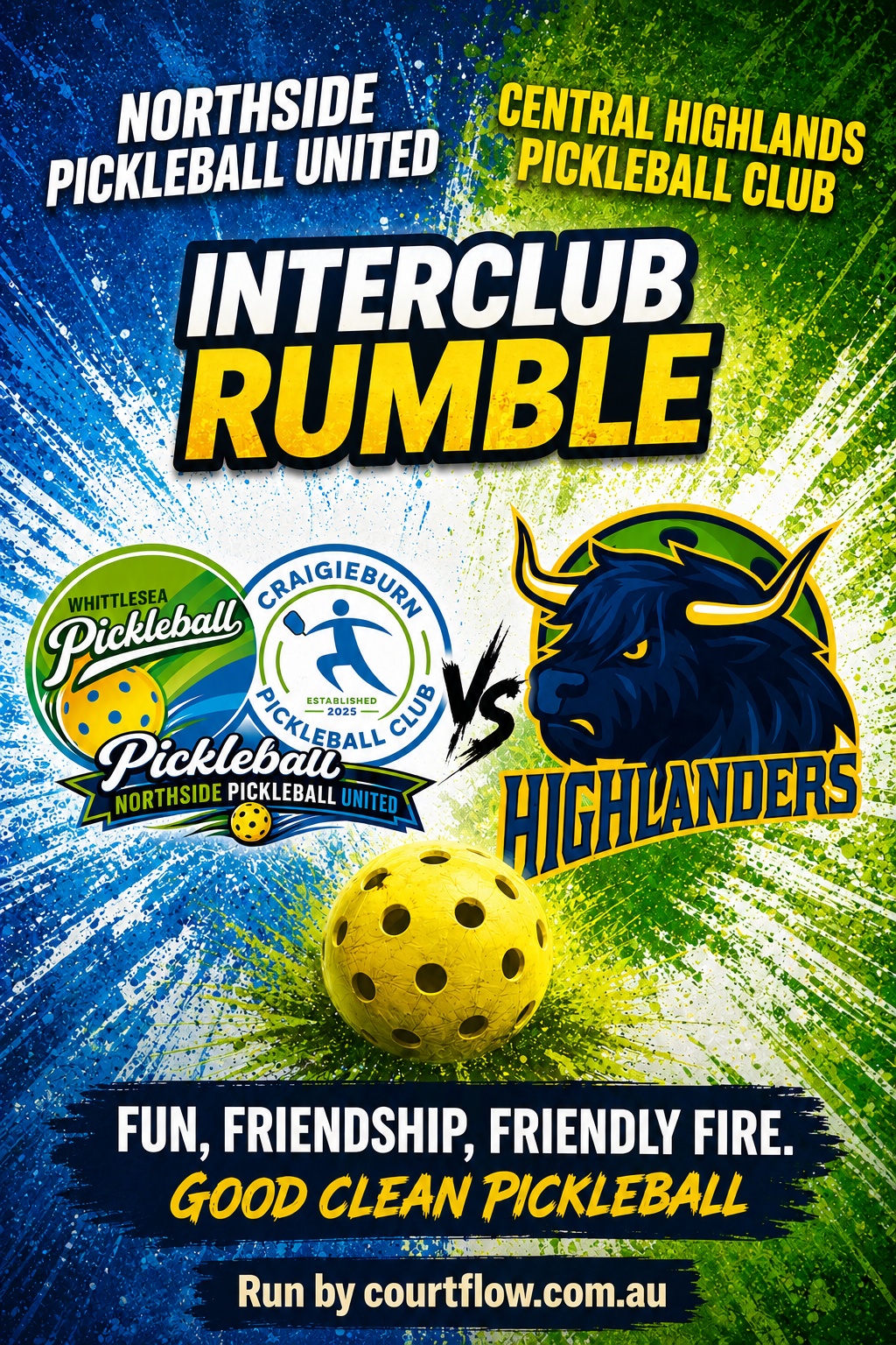 Northside V Highlanders banner